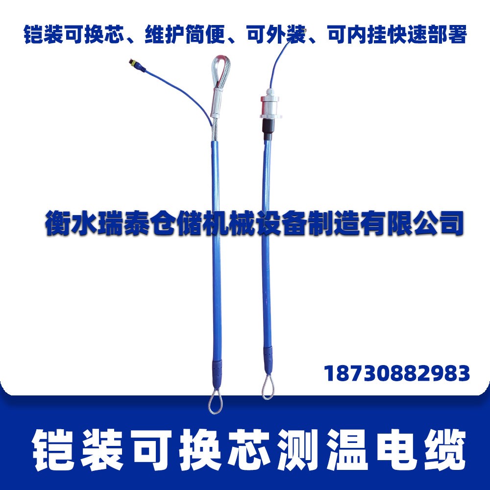 鎧裝可換芯測(cè)溫電纜